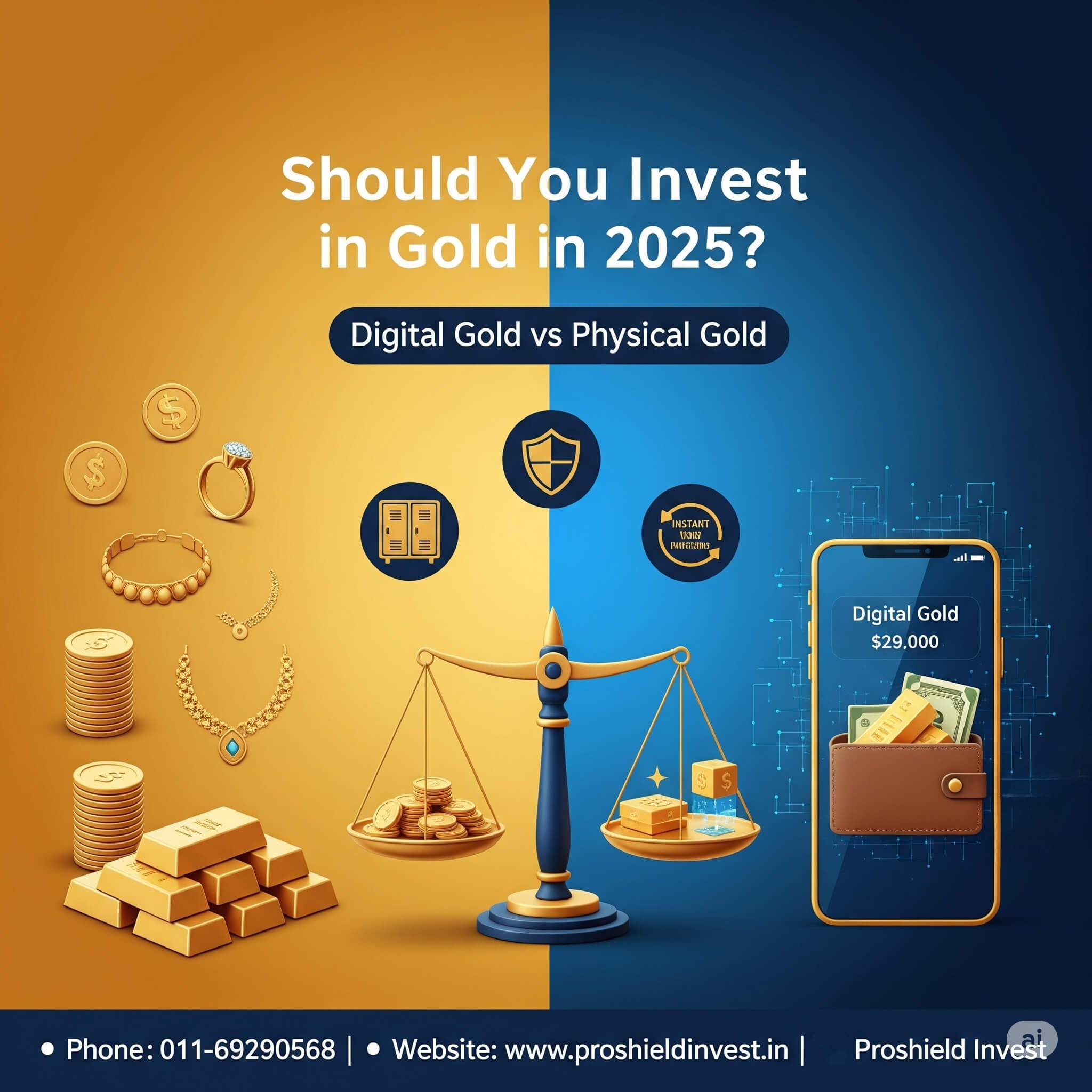 Should You Invest in Gold in 2025? Digital Gold vs Physical Gold