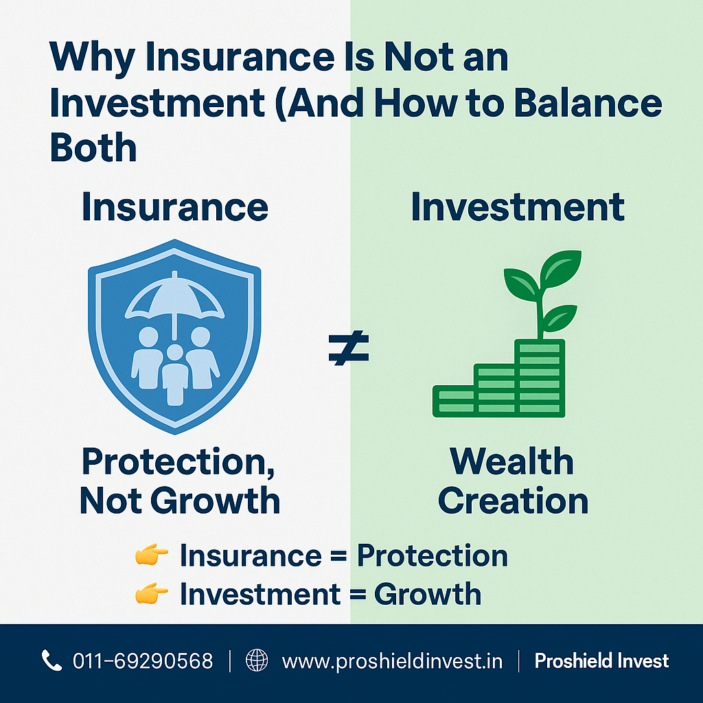 Why Insurance Is Not an Investment (And How to Balance Both)