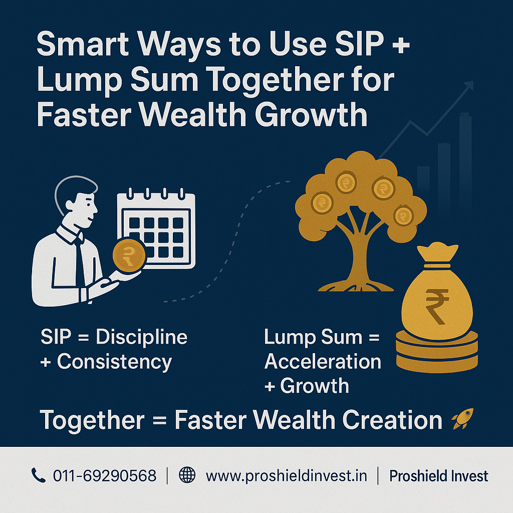 Smart Ways to Use SIP + Lump Sum Together for Faster Wealth Growth
