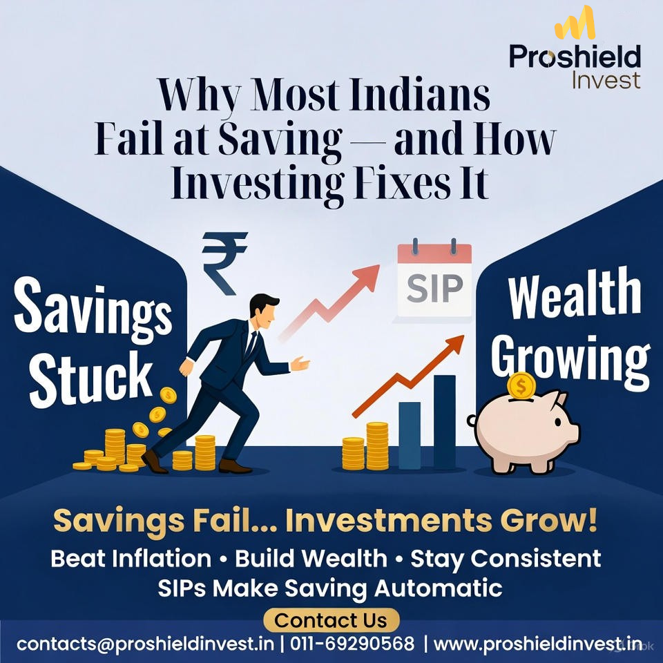 Why Most Indians Fail at Saving — and How Investing Fixes It